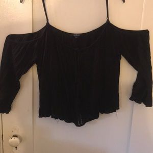 over the shoulder top